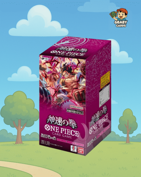 op11 japanese booster box One Piece TCG (OP-11) – A Fist of Divine Speed Booster Box & Pack [JP] main image 0