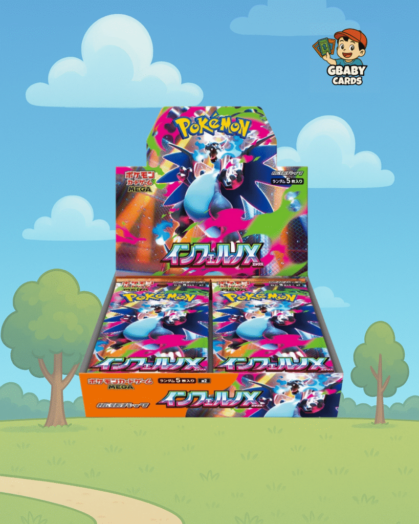 Pokemon - Inferno X Japanese Booster Box - Gbaby Cards