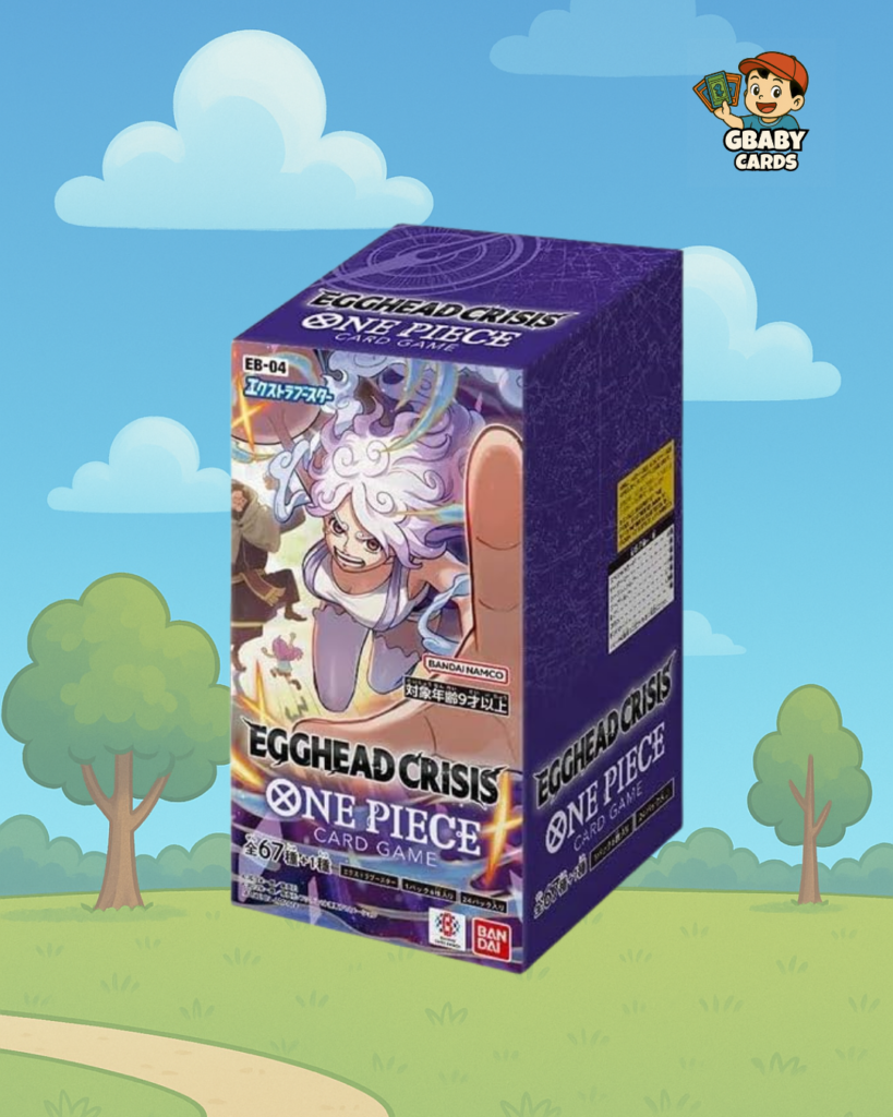 One Piece - EB-04 Egghead Crisis Japanese Booster Box - Gbaby Cards